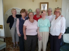 The group on retreat in Filey, September 2011