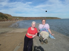 a break from the retreat in Filey