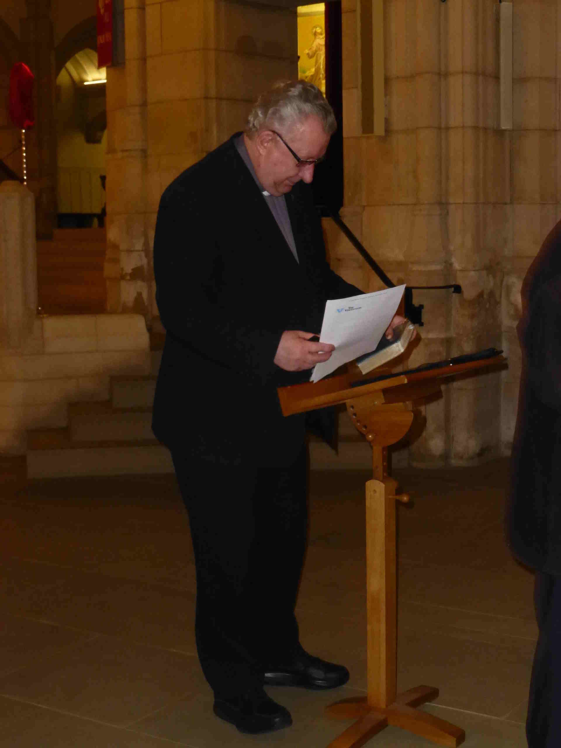 Fr Pat Collins in 2013